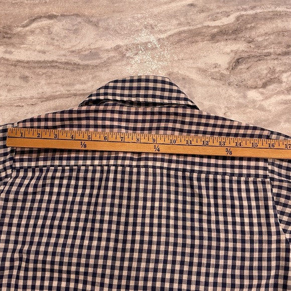 True Vintage Levi's Gentlemen's Jeans 70s Western Shirt Gingham Plaid Cowboy Med - Picture 13 of 14